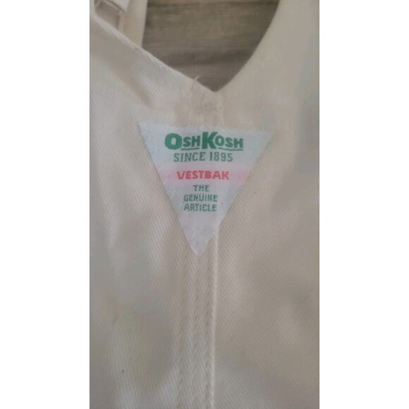 Vintage OshKosh B’Gosh Painter’s Bib Overalls 30x34 NWT Made in USA Workwear - Picture 8 of 10